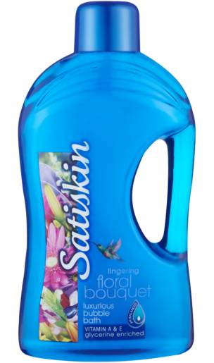 Satiskin Lingering Floral Bouquet Luxurious Bubble Bath 2L